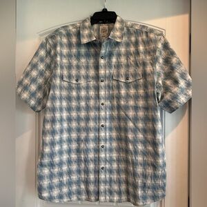 Moonshine Spirit Short Sleeve Patterned Pearl Snap